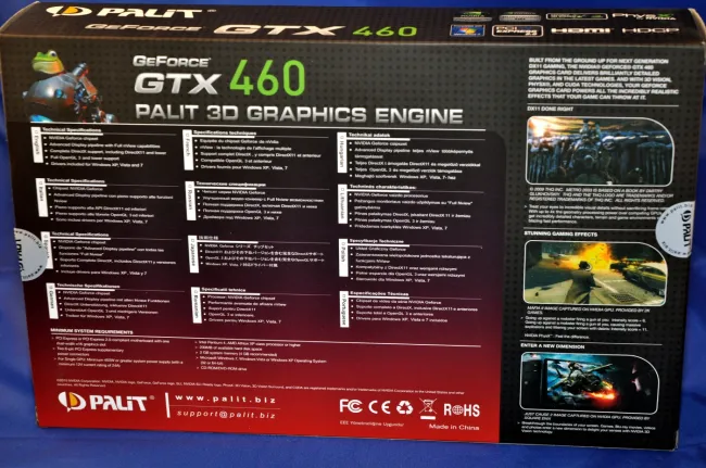 Начальная MSRP для GeForce GTX 460 768MB составляет 199 долларов США, а для GeForce GTX 460 1024MB - 229 долларов США